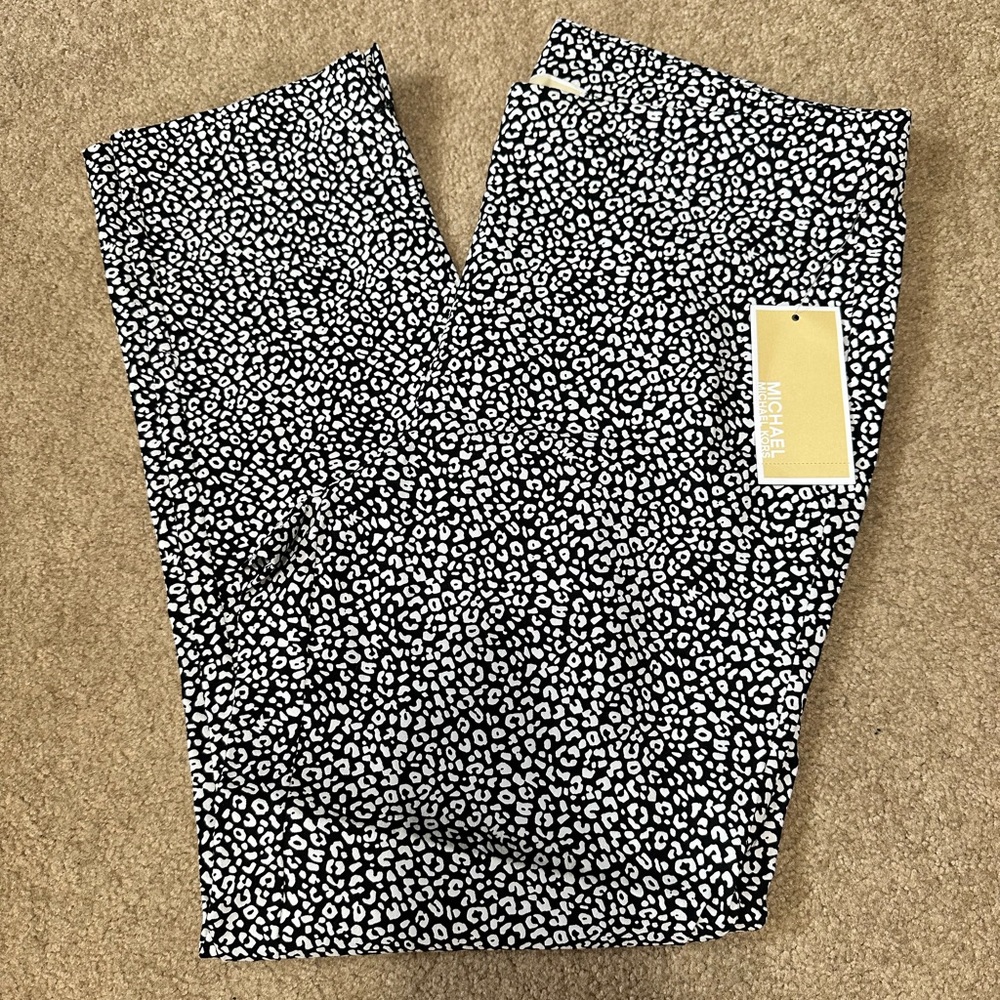 Michael Kors High Rise Super Skinny Crop Pull-On Pants